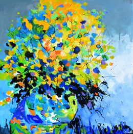 Painting, Colourful still life, Pol Ledent