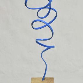 Sculpture, Serpentant "le grand bleu", Yannick Bouillault