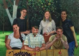 Fine Art Drawings, Family, Ivan Afronskiy