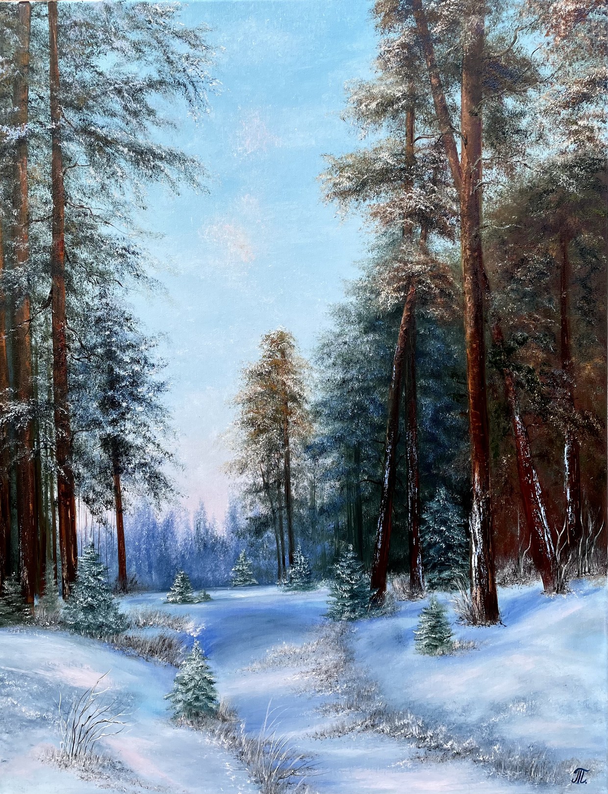 Tanja Frost, Winters Forest way Tanja Frost, Winters Forest way