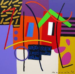 Painting, Variacion 10, Marcello Cid Saint Jean