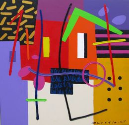 Painting, Variacion 9, Marcello Cid Saint Jean