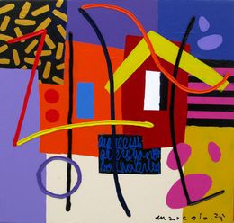 Painting, Variacion 6, Marcello Cid Saint Jean