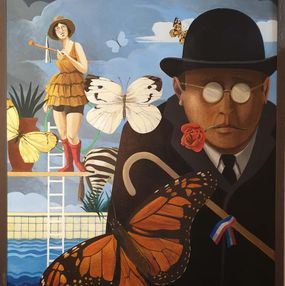 Peinture, She brought Colour into his Life, Frank Docherty