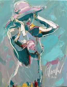 Painting, Un petit chapeau, Olena Siniuhina