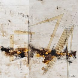 Gemälde, Gold rush, Ludovic Mercher