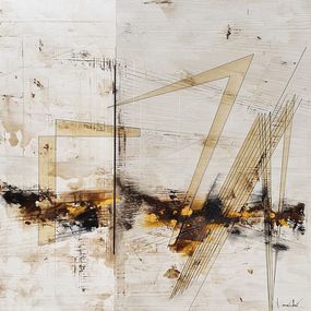 Gemälde, Gold rush, Ludovic Mercher