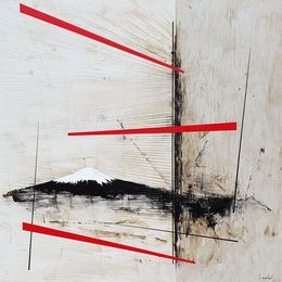 Painting, Fujiyama, Ludovic Mercher