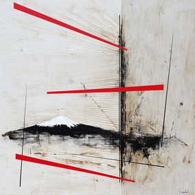 Gemälde, Fujiyama, Ludovic Mercher
