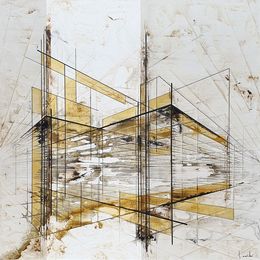 Painting, City, Ludovic Mercher