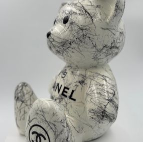 Sculpture, Ourson Teddy Chanel Marbre (1), Naor