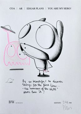 Print, You are My Hero, Edgar Plans