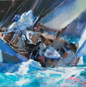 Gemälde, Sous le vent, Yong-Man Kwon