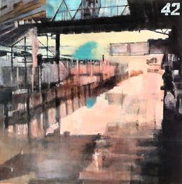 Gemälde, Quai 42, Marc Vuillermoz