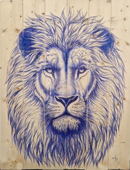 Zeichnungen, Lion, Art H.M