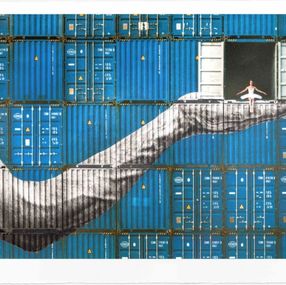 Print, Ballerina In Containers, On the Edge, Le Havre, 2023, JR