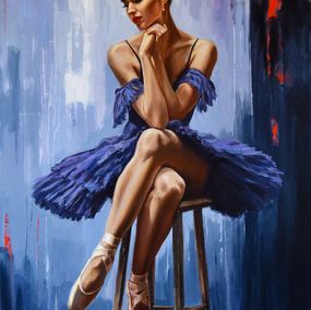 Gemälde, The beauty of purple, Serghei Ghetiu