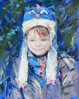 Peinture, A Boy in Kitty Hat, Zakhar Shevchuk