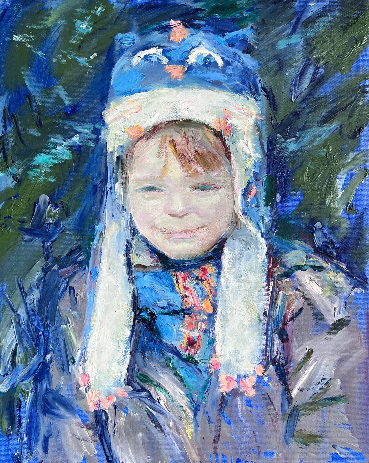 Zakhar Shevchuk, A Boy in Kitty Hat Zakhar Shevchuk, A Boy in Kitty Hat