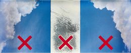 Print, Three Strikes You're Out (Triptych), Robert Longo