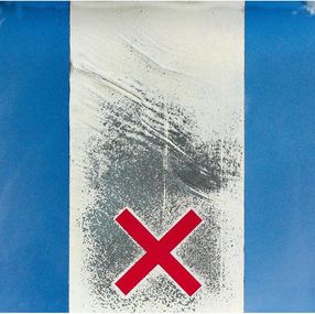 Print, Three Strikes You're Out (Triptych), Robert Longo