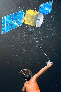 Painting, Flight, Elena Baurecht