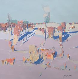 Peinture, Brushstrokes of Winter, Vahe Yeremyan