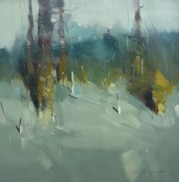Peinture, Oak Trees, Vahe Yeremyan