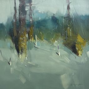 Gemälde, Oak Trees, Vahe Yeremyan