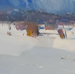 Gemälde, Winter Valley, Vahe Yeremyan