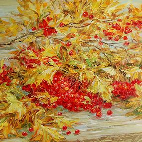 Gemälde, Viburnum song, Olga Artim