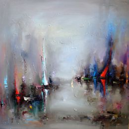 Gemälde, Sea silhouettes, Stanislav Lazarov
