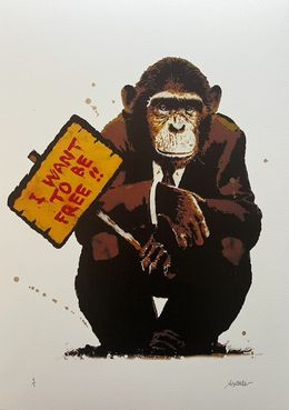 Print, I want to be Free (1/1), Alessio-B