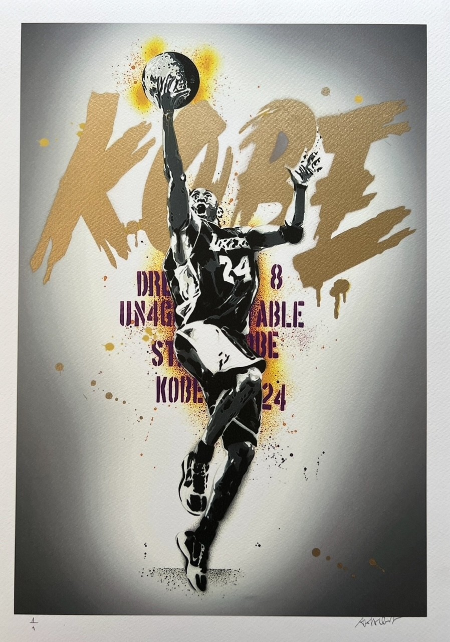 Alessio-B, Kobe Bryant - Gold (1/1) Alessio-B, Kobe Bryant - Gold (1/1)