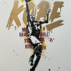 Drucke, Kobe Bryant - White (1/1), Alessio-B
