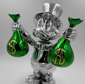 Skulpturen, Picsou chrome sac dollar vert, Naor