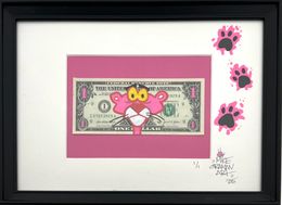Peinture, Dollar Art - Pink Panther, Mike Graman