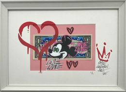 Peinture, Dollar Art - Mickey - One Love, Mike Graman