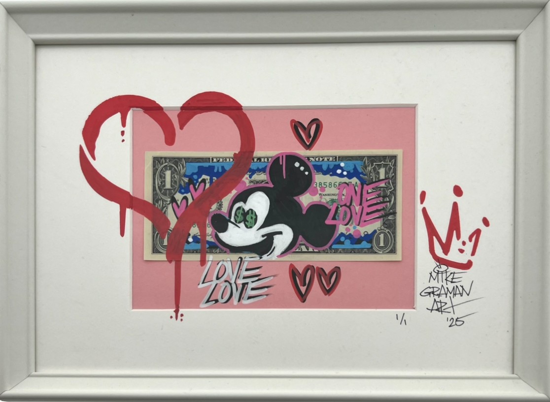 Mike Graman, Dollar Art - Mickey - One Love Mike Graman, Dollar Art - Mickey - One Love