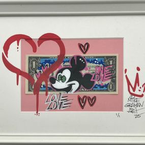 Gemälde, Dollar Art - Mickey - One Love, Mike Graman