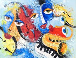 Peinture, Abstract Musical Rhythms, Marieta Martirosyan