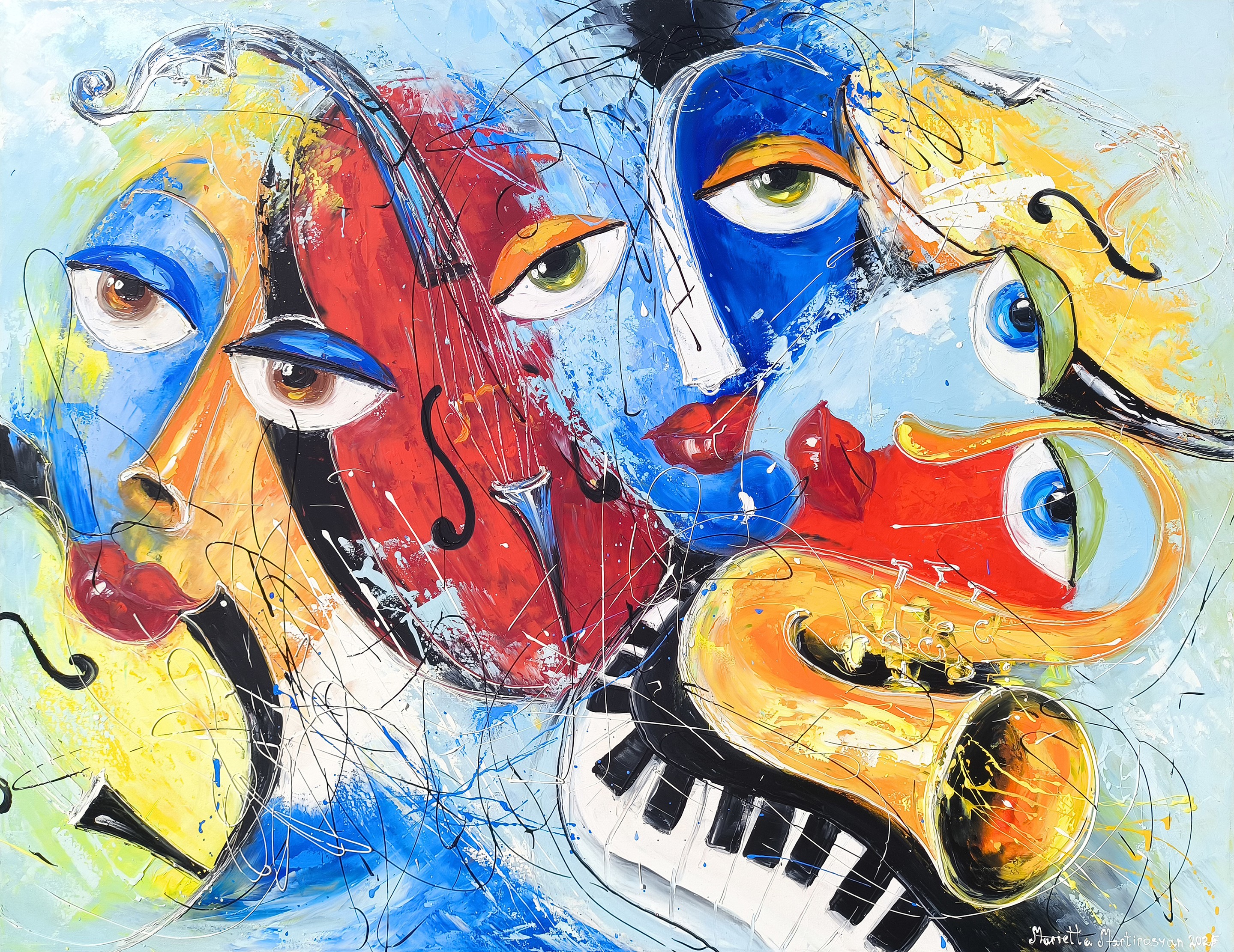Marieta Martirosyan, Abstract Musical Rhythms Marieta Martirosyan, Abstract Musical Rhythms