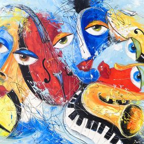 Gemälde, Abstract Musical Rhythms, Marieta Martirosyan