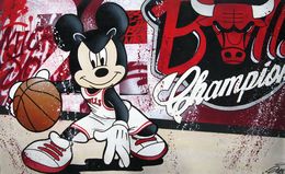 Peinture, Mickey bulls, Jug