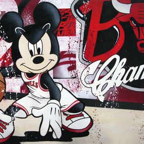 Gemälde, Mickey bulls, Jug