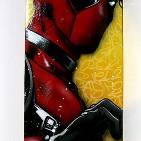 Sculpture, Skate DeadPool Love Wolverine 2/2, Jug