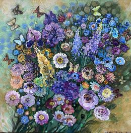 Painting, Summer holiday, Nadezda Stupina
