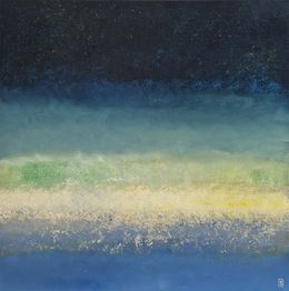 Peinture, Entre deux rives, Nicolas Maffre