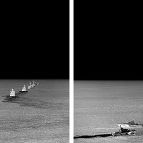 Photography, Disappearance and Destiny, Diptych. From The While You Are Sleeping Series, Arslan Sükan
