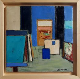Gemälde, Palette d'atelier, Sophie Dumont